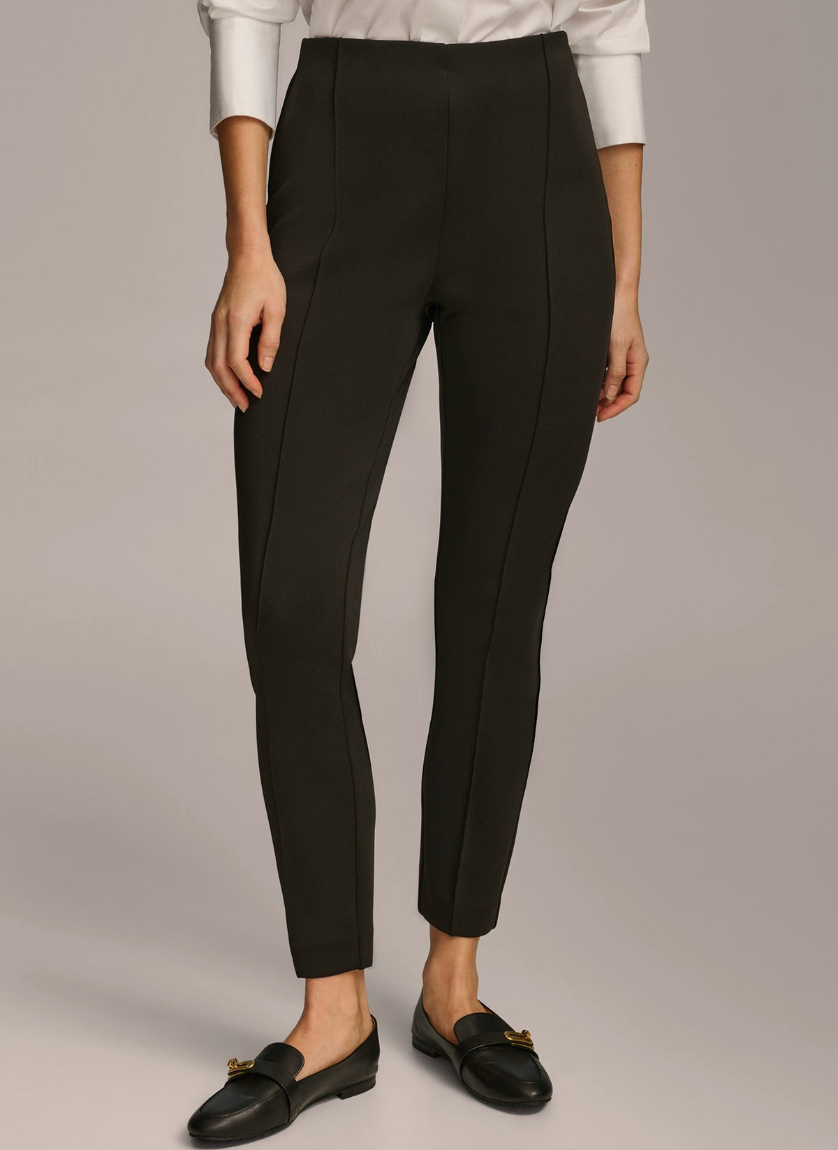 Donna Karan HIGH RISE ANKLE PANT
