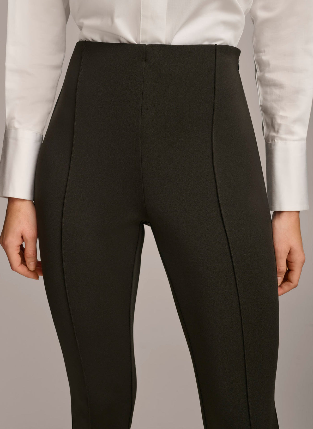 Donna Karan HIGH RISE ANKLE PANT