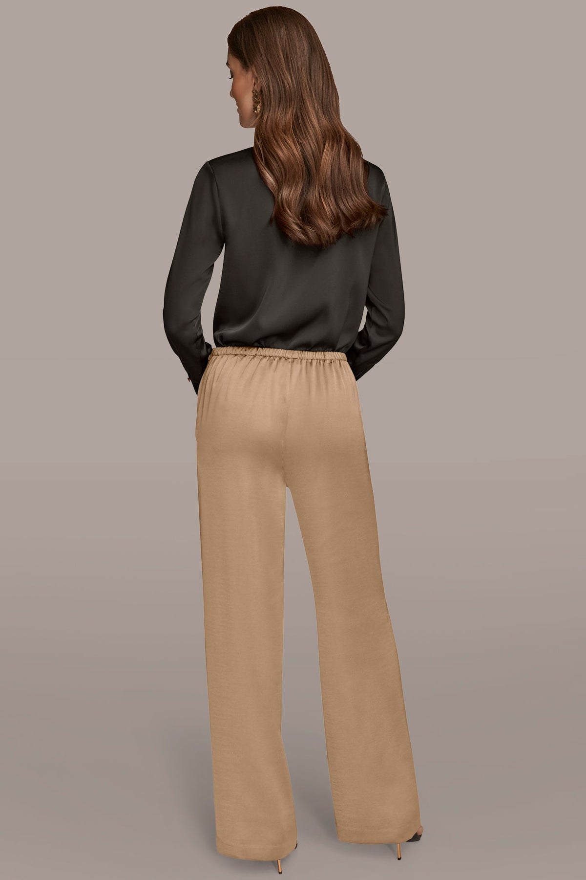 Donna Karan WIDE LEG PULL ON PANT