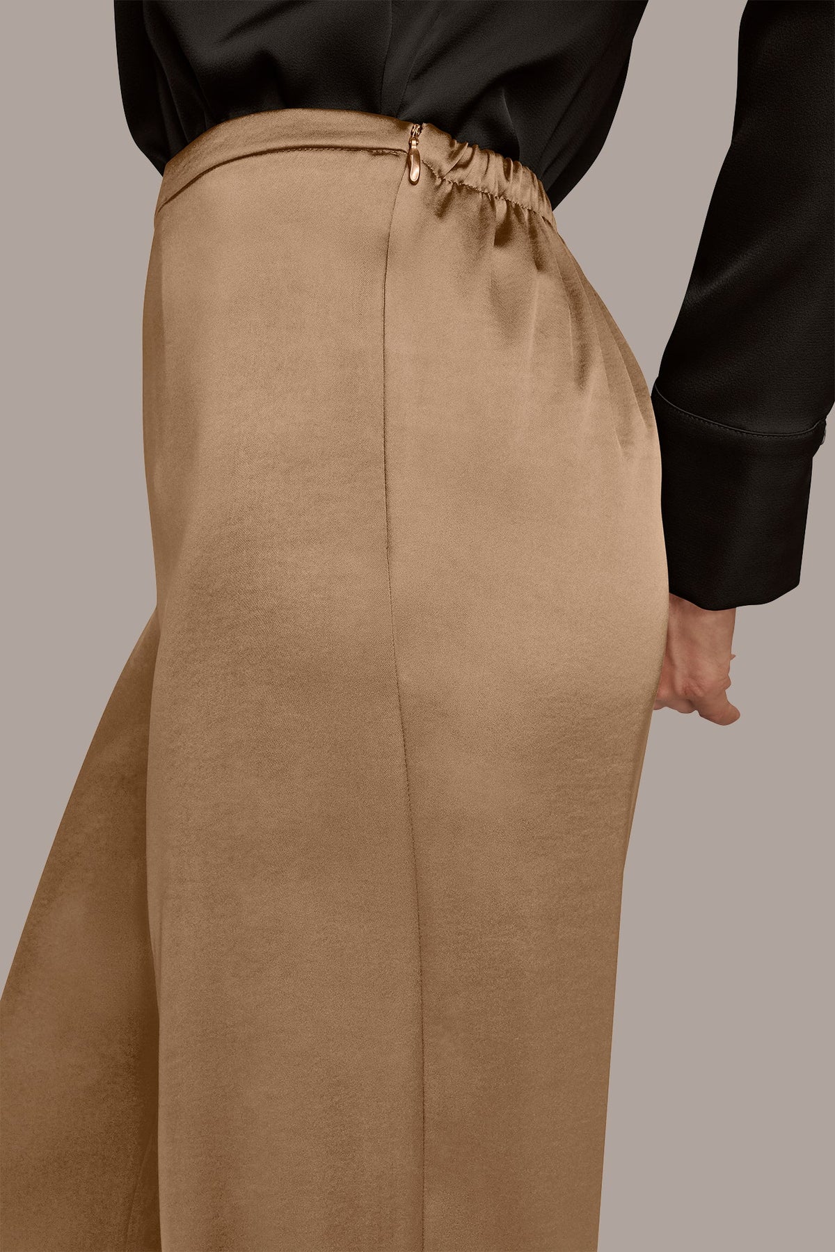 Donna Karan WIDE LEG PULL ON PANT