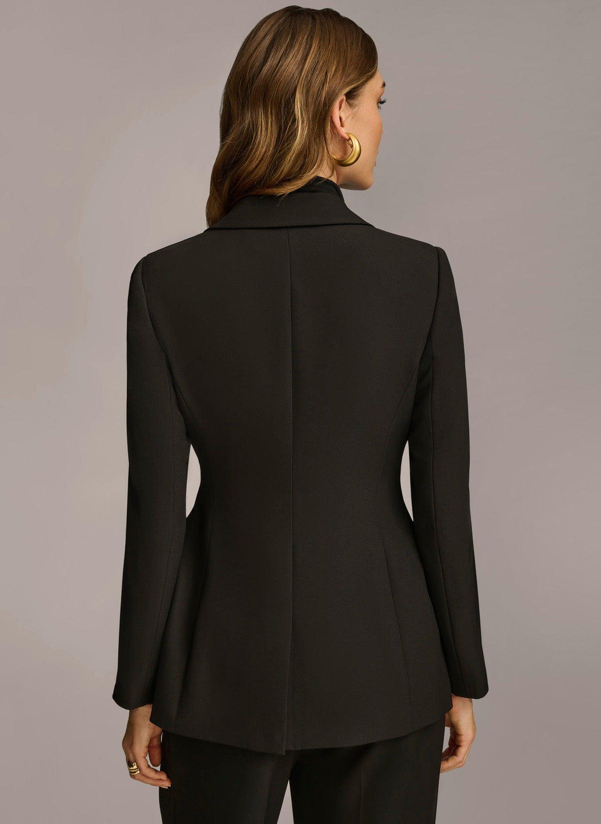 Donna Karan BELTED BLAZER