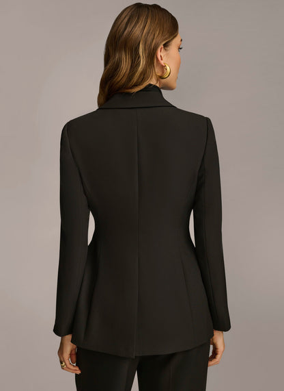 Donna Karan BELTED BLAZER