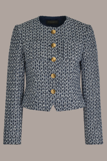 Donna Karan TWEED LADY JACKET