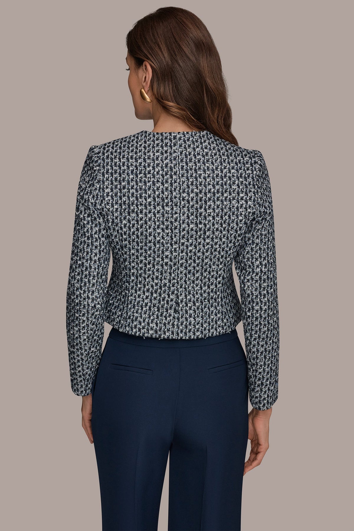 Donna Karan TWEED LADY JACKET