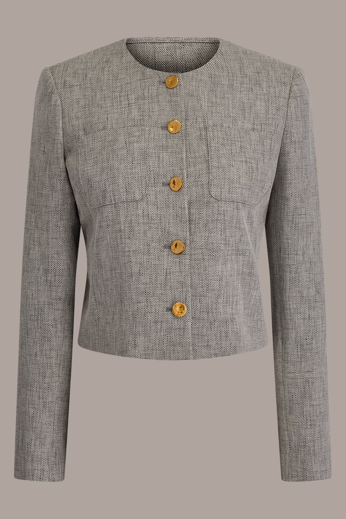 Donna Karan CROPPED LADY JACKET