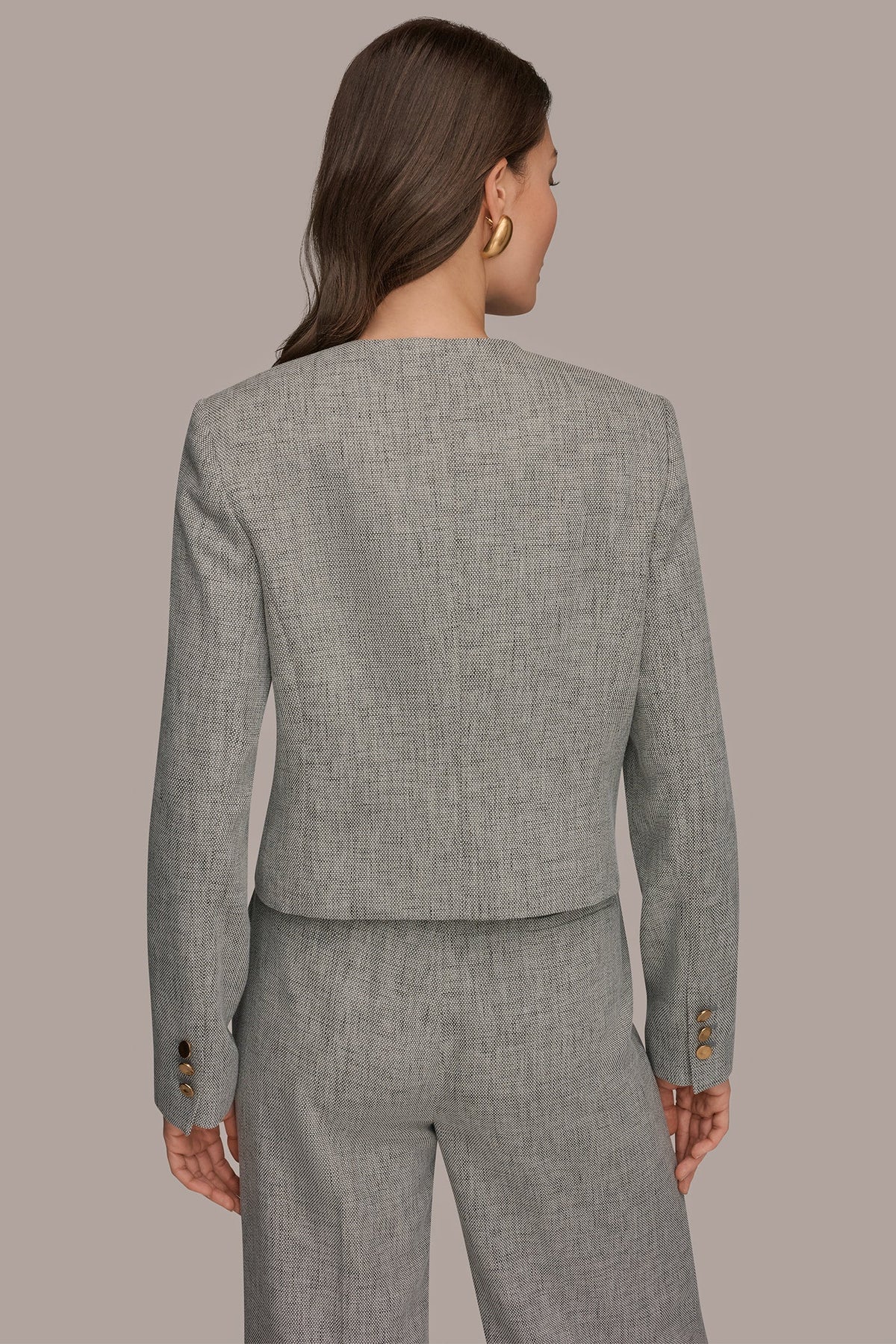 Donna Karan CROPPED LADY JACKET