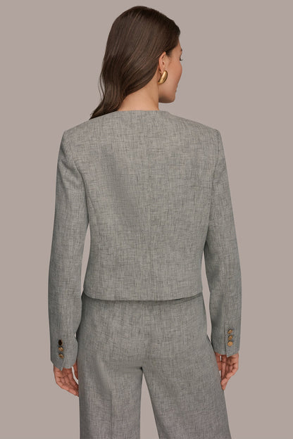 Donna Karan CROPPED LADY JACKET