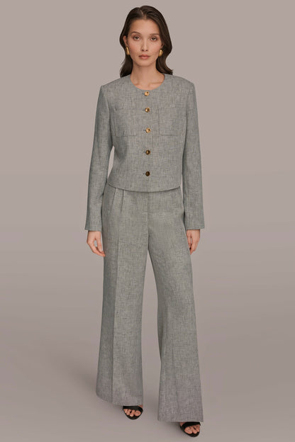 Donna Karan CROPPED LADY JACKET