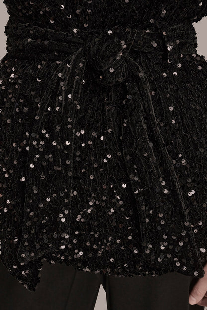 Donna Karan SEQUIN VEST