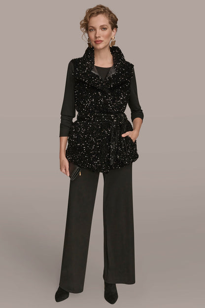 Donna Karan SEQUIN VEST