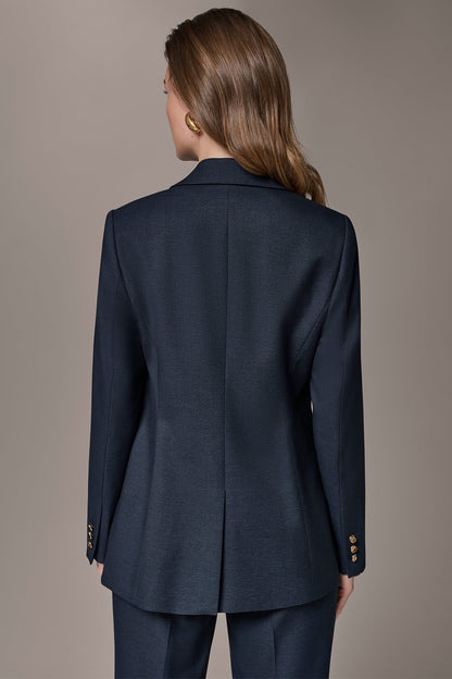 Donna Karan GOLD BAR LONGLINE BLAZER