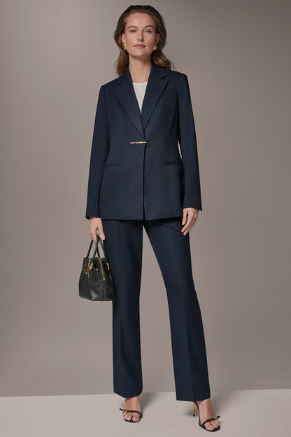 Donna Karan GOLD BAR LONGLINE BLAZER