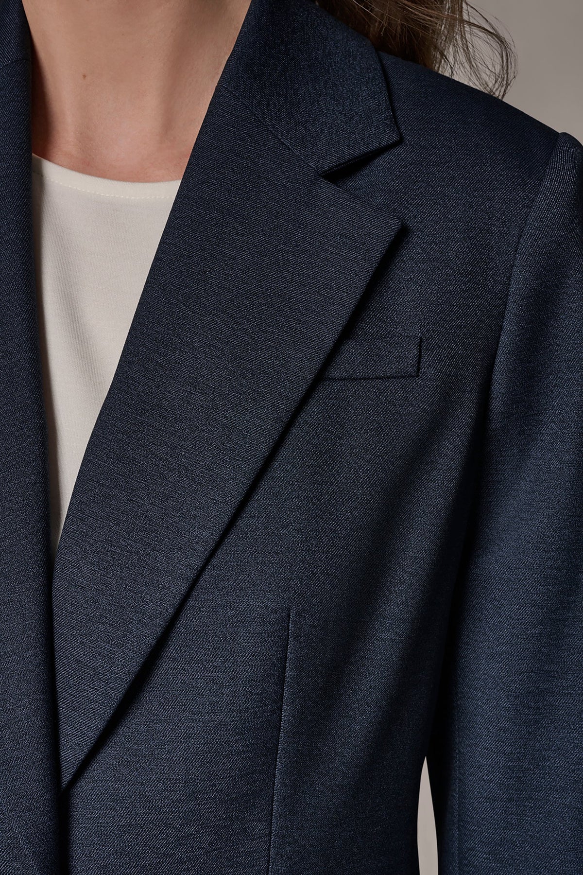Donna Karan GOLD BAR LONGLINE BLAZER
