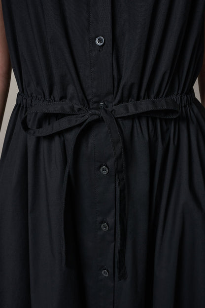 Donna Karan SLEEVELESS MIDI HALTER DRESS