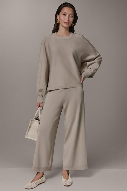Donna Karan LONG DOLMAN SLEEVE SWEATER