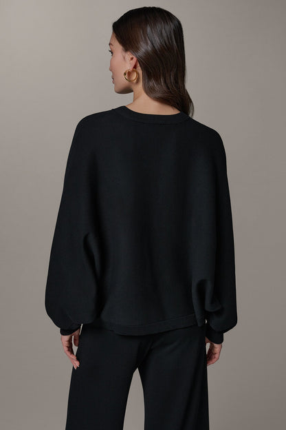 Donna Karan LONG DOLMAN SLEEVE SWEATER