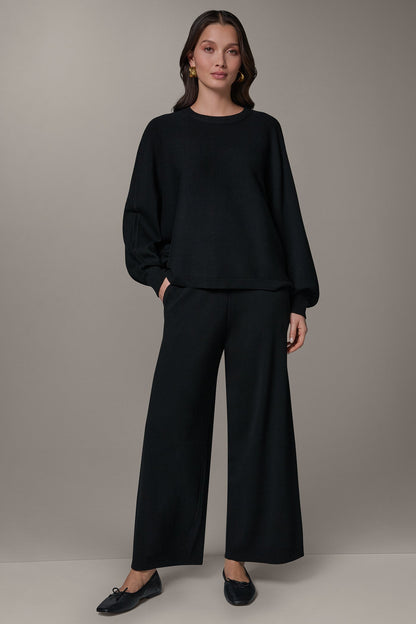 Donna Karan LONG DOLMAN SLEEVE SWEATER