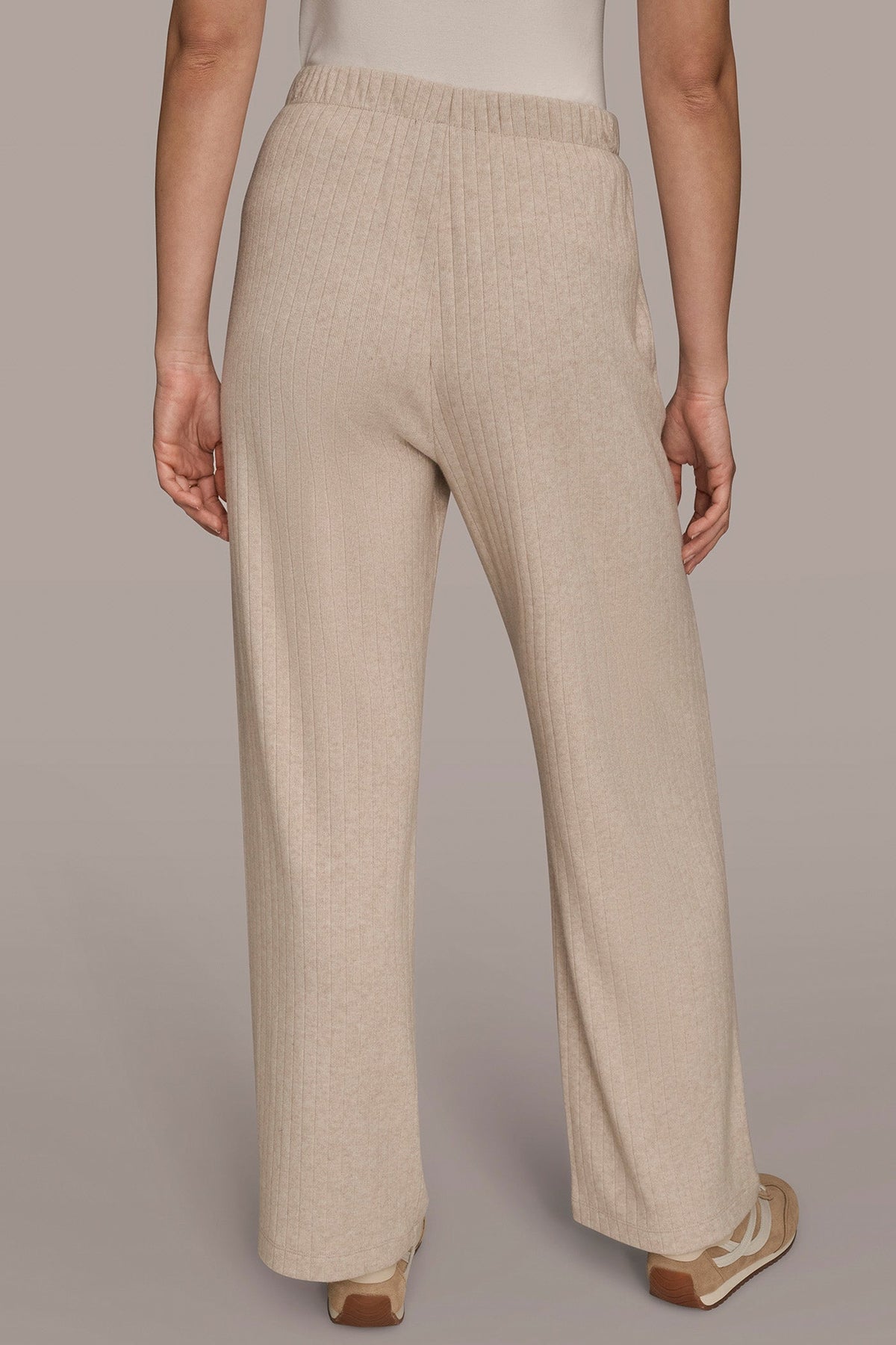 Donna Karan HIGH-RISE PLEATED PANT