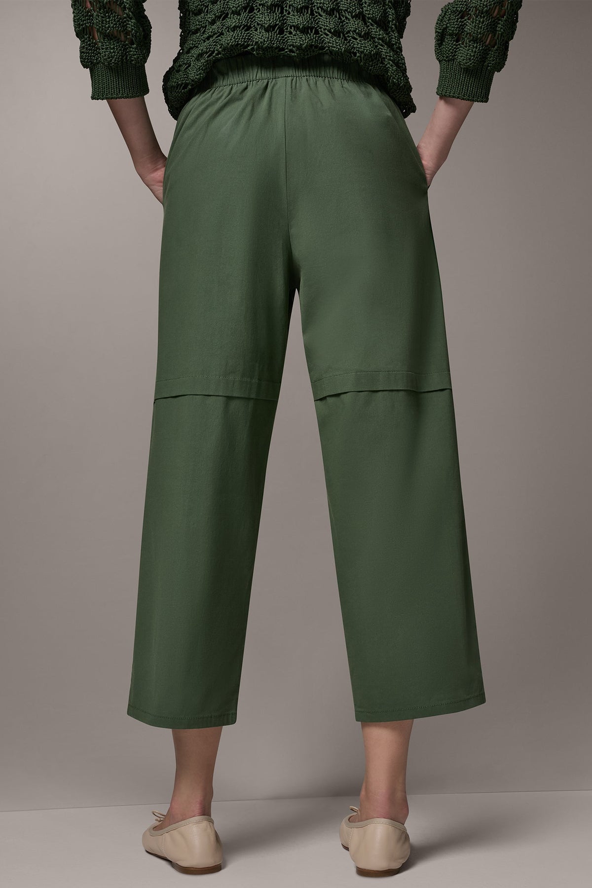 Donna Karan PAPER POPLIN PANT