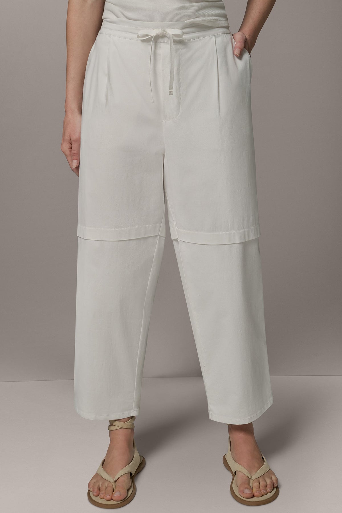 Donna Karan PAPER POPLIN PANT