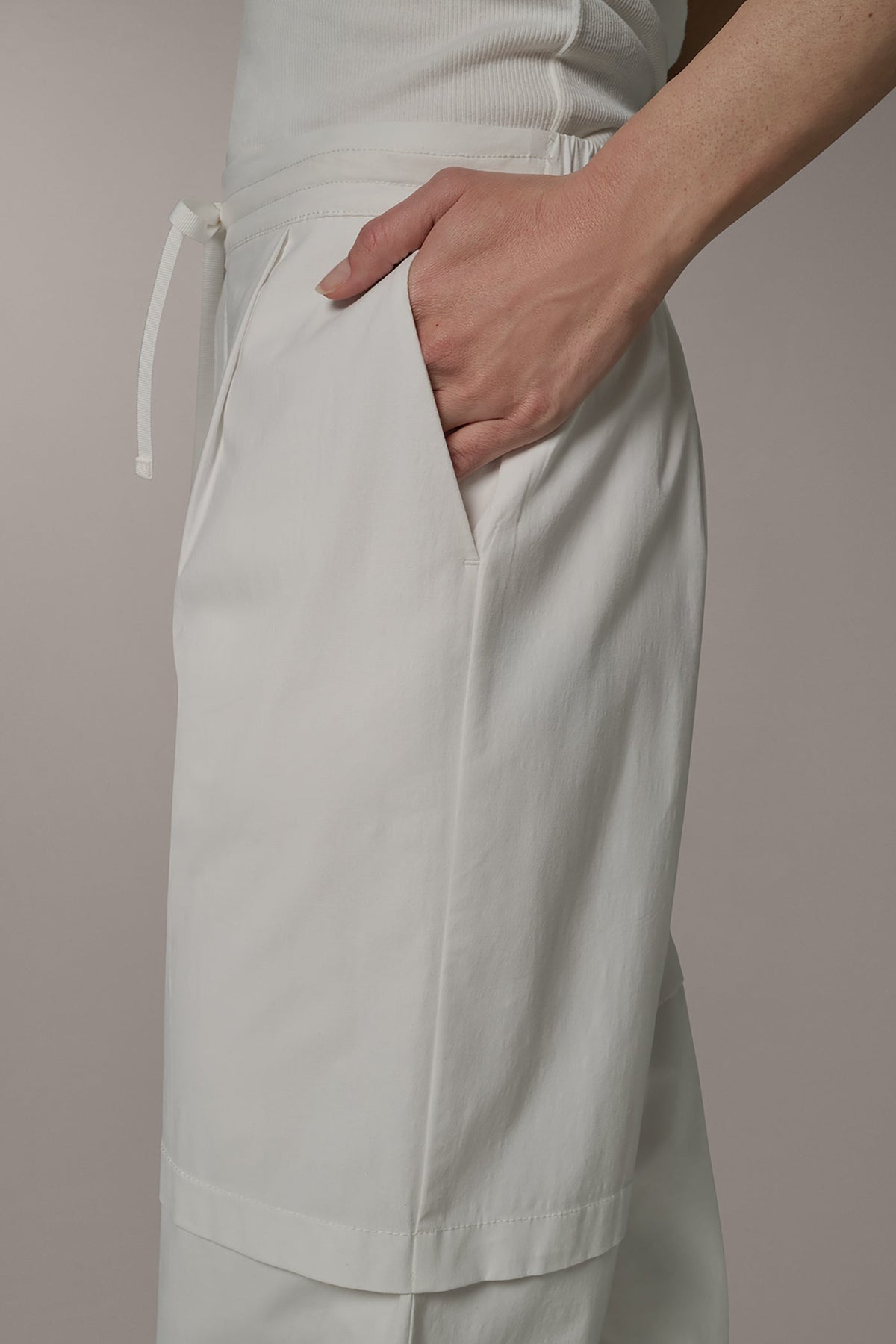 Donna Karan PAPER POPLIN PANT