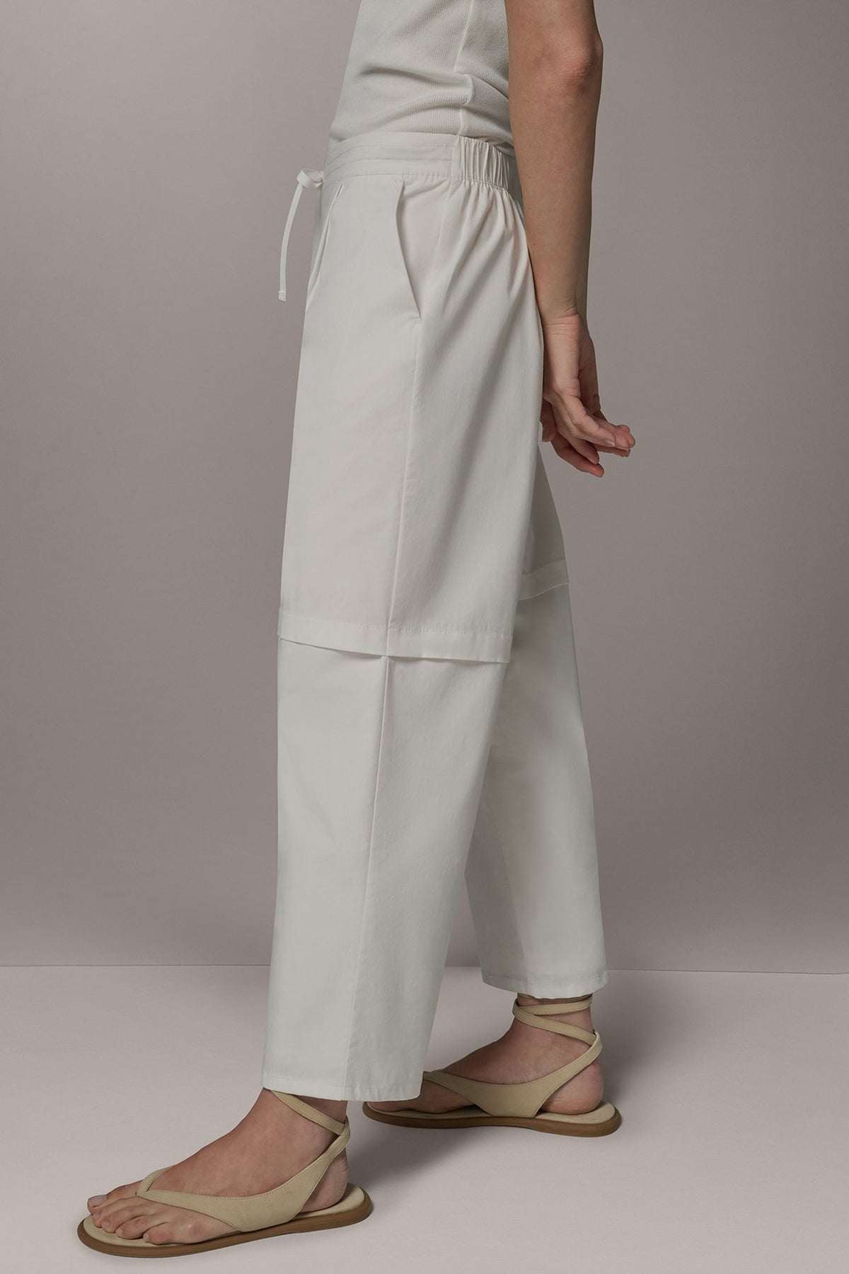 Donna Karan PAPER POPLIN PANT