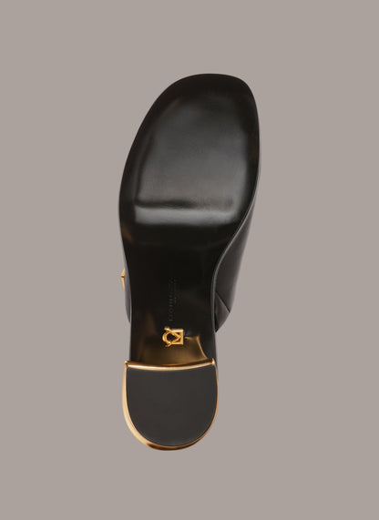 Donna Karan TINLEY LEATHER MULE SANDAL