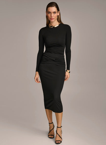 Donna Karan TWIST WAIST SKIRT