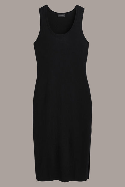 Donna Karan CASHMERE SLEEVELESS MIDI TANK DRESS