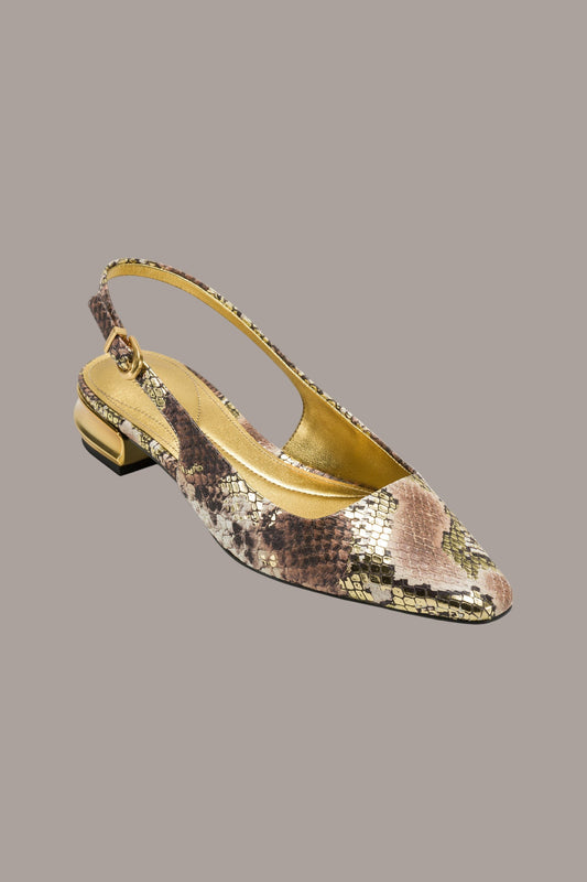 Donna Karan SAVITA POINTED SLINGBACK FLAT