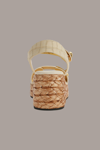 Donna Karan CEBRINA SLING WEDGE ESPADRILLE