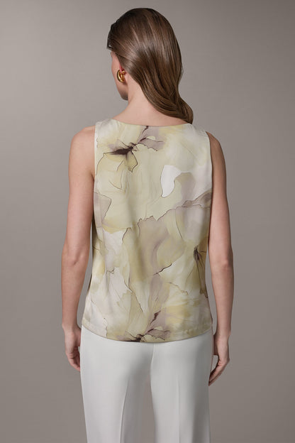 Donna Karan SLEEVELESS FLORAL CAMI