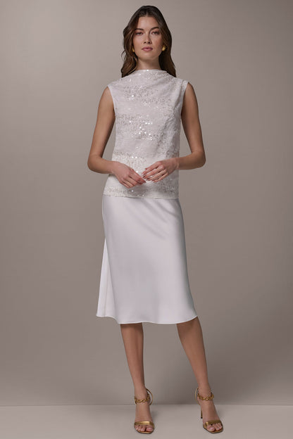 Donna Karan SEQUIN BLOUSE