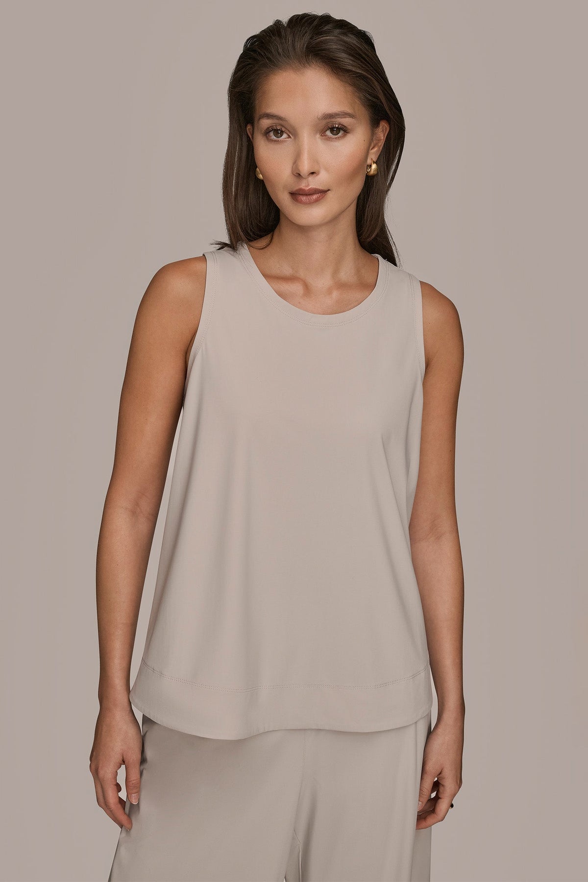 Donna Karan THE MODERN TRAVEL SLEEVELESS SWING TANK