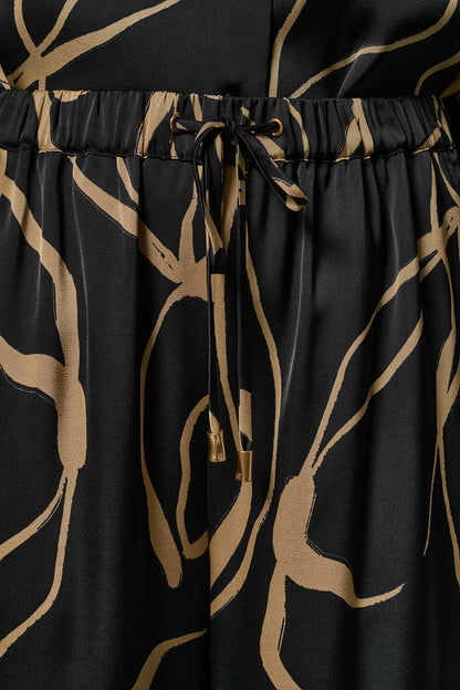 Donna Karan EXTRA HIGH-RISE WIDE-LEG PULL-ON PANT
