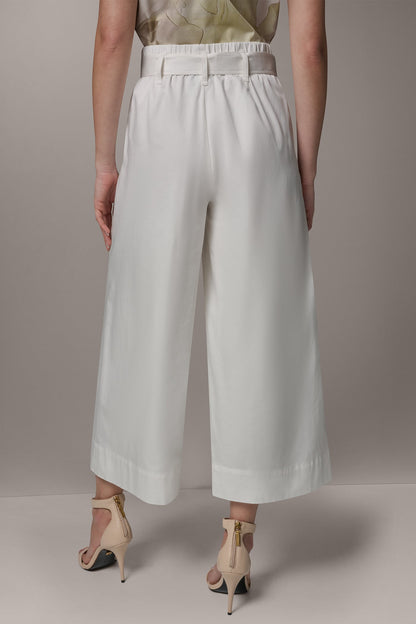 Donna Karan CROPPED EXTRA HIGH-RISE WIDE-LEG PANT