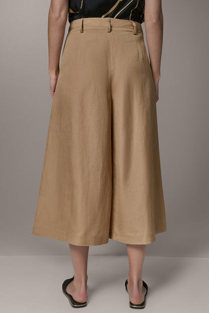 Donna Karan EXTRA HIGH-RISE WIDE-LEG CULOTTE