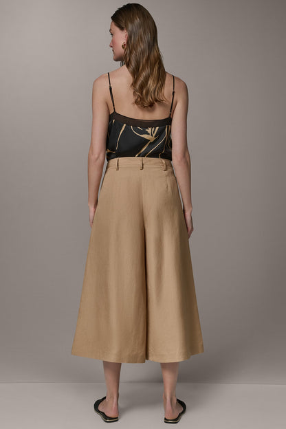 Donna Karan EXTRA HIGH-RISE WIDE-LEG CULOTTE