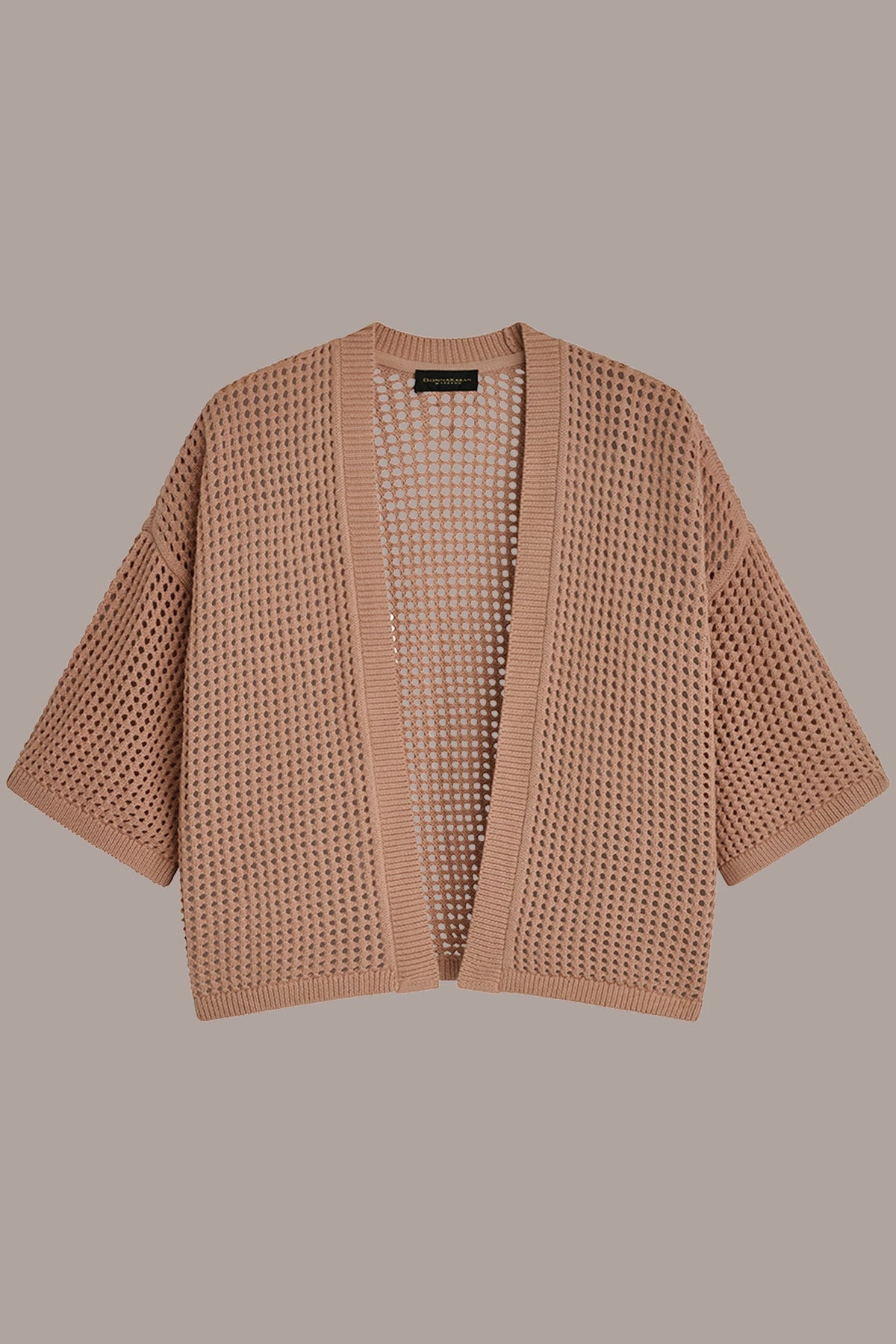 Donna Karan OPEN STITCH CARDIGAN
