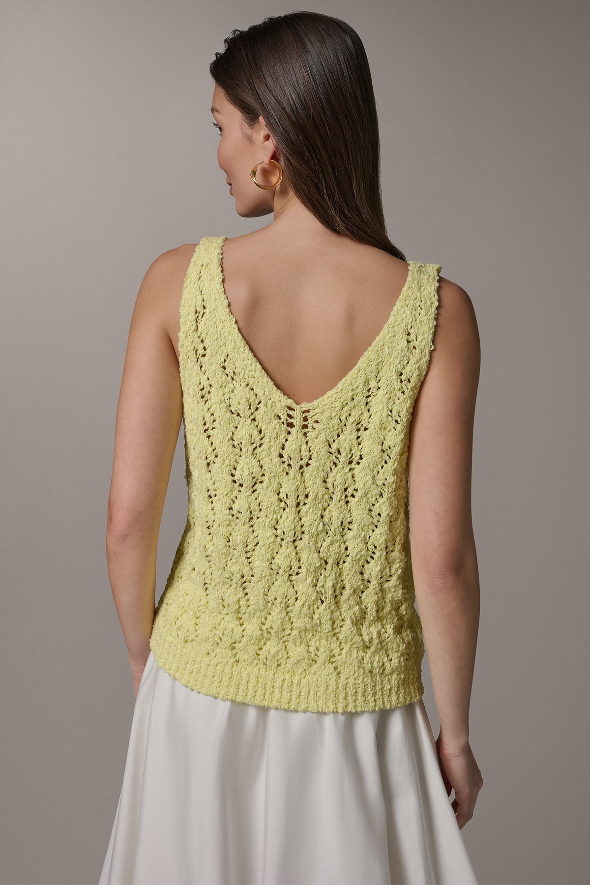 Donna Karan SLEEVELESS SWEATER TANK