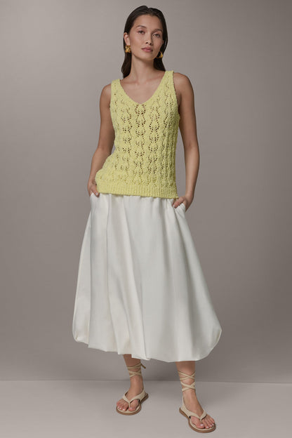 Donna Karan SLEEVELESS SWEATER TANK