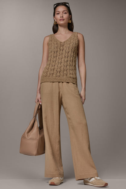 Donna Karan SLEEVELESS SWEATER TANK
