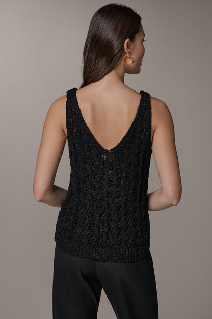 Donna Karan SLEEVELESS SWEATER TANK
