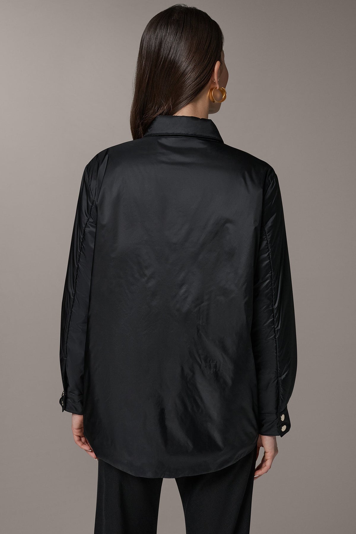 Donna Karan LONG SLEEVE SHIRT JACKET
