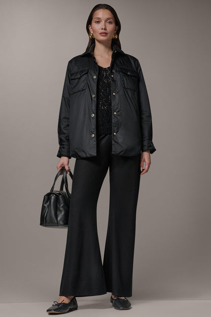 Donna Karan LONG SLEEVE SHIRT JACKET