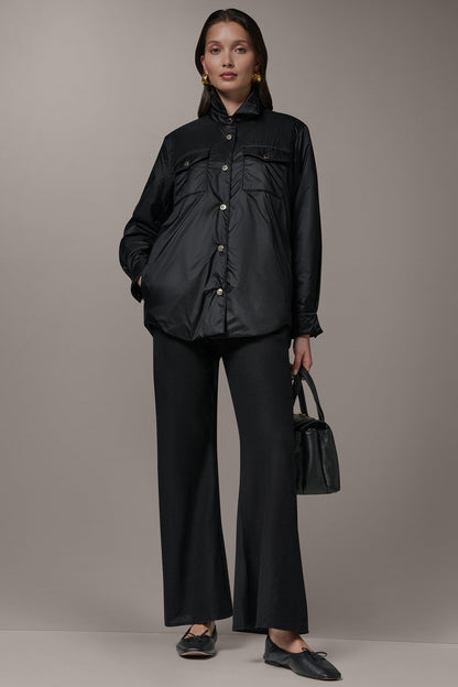 Donna Karan LONG SLEEVE SHIRT JACKET