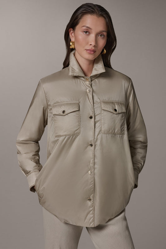 Donna Karan LONG SLEEVE SHIRT JACKET