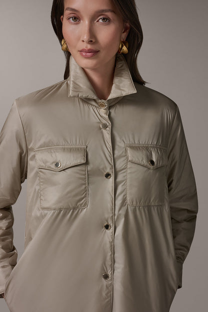 Donna Karan LONG SLEEVE SHIRT JACKET
