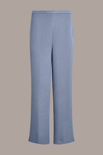 Donna Karan EXTRA HIGH-RISE SATIN PULL-ON PANT