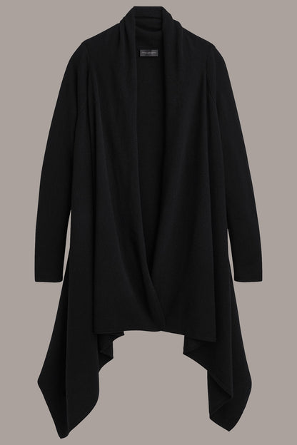 Donna Karan CASHMERE LONG SLEEVE CARDIGAN